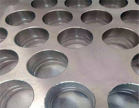 不銹鋼非標(biāo)法蘭管板換熱器法蘭圖3